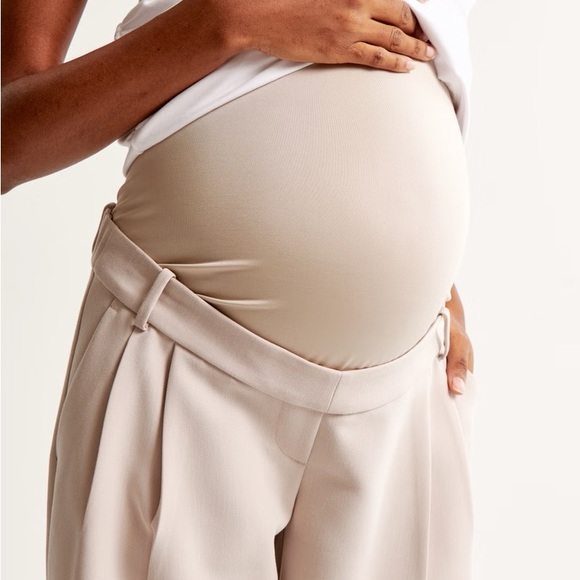 Women's Maternity A&F Sloane Tailored Pant - Picture 2 of 7